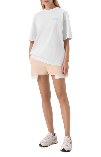 Женская хлопковая футболка COMME DES FUCKDOWN, арт. CFABW01669