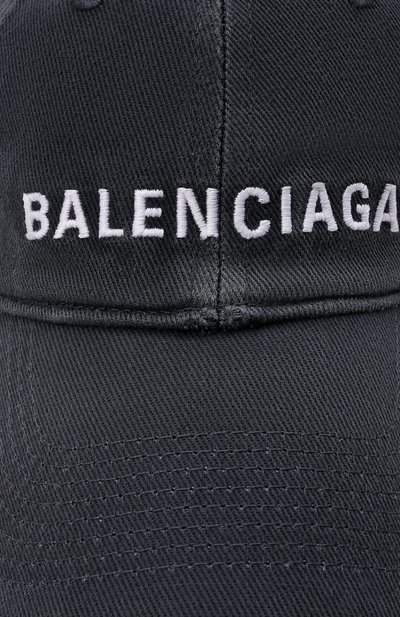 Хлопковая бейсболка BALENCIAGA, арт. 673319/410B2, фото 4