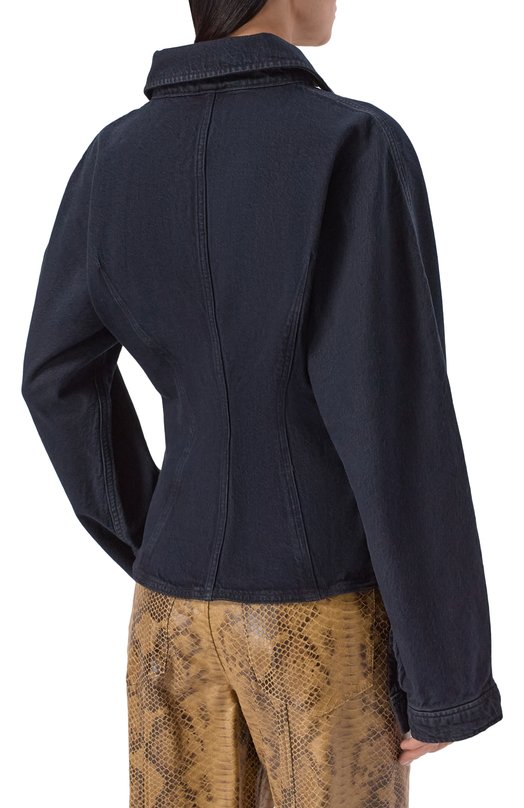 Джинсовая рубашка Agolde A7401-1604 Синий  A7401-1604 Фото 4