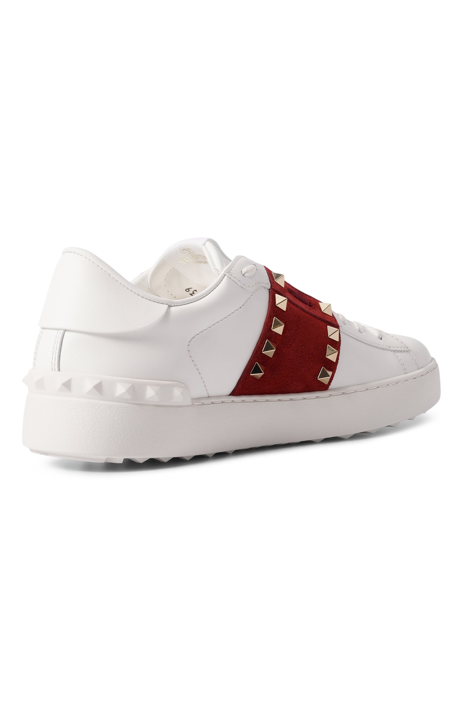 Кожаные кеды rockstud untitled VALENTINO, арт. 9W2S0A01/ZBV, фото 5