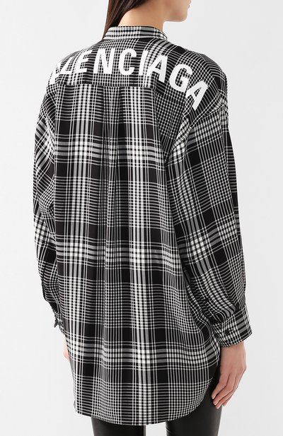 Рубашка в клетку BALENCIAGA, арт. 520497/TCN01, фото 4