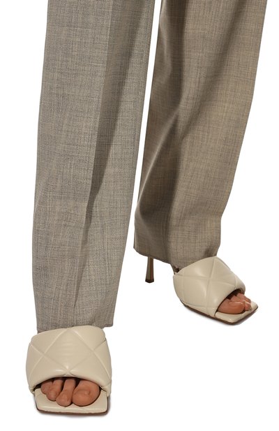 Кожаные мюли bv rubber lido BOTTEGA VENETA, арт. 639943/VBP30, фото 3