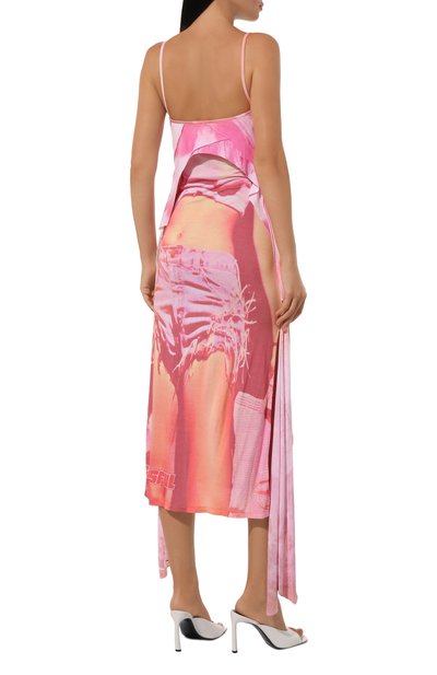 Платье из вискозы DIESEL, арт. A14054/0AJCL, фото 4