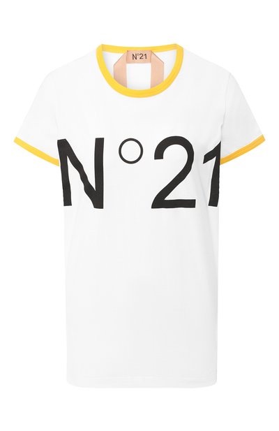Женская хлопковая футболка N21, арт. 19E N2P0/F031/4157