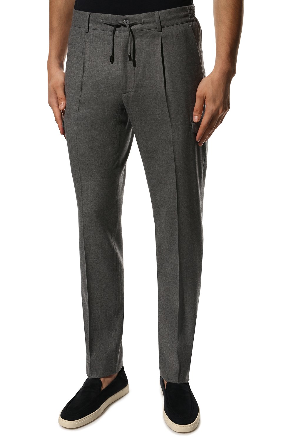 Шерстяные брюки-карго STEFANO RICCI, арт. M1T2300080/W610, фото 3