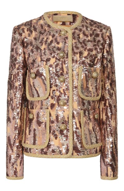 Женский жакет с отделкой пайетками ELIE SAAB, арт. J0275NP26/YA072