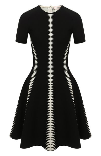 Платье из вискозы ALEXANDER MCQUEEN, арт. 688606/Q1AZB, фото 1