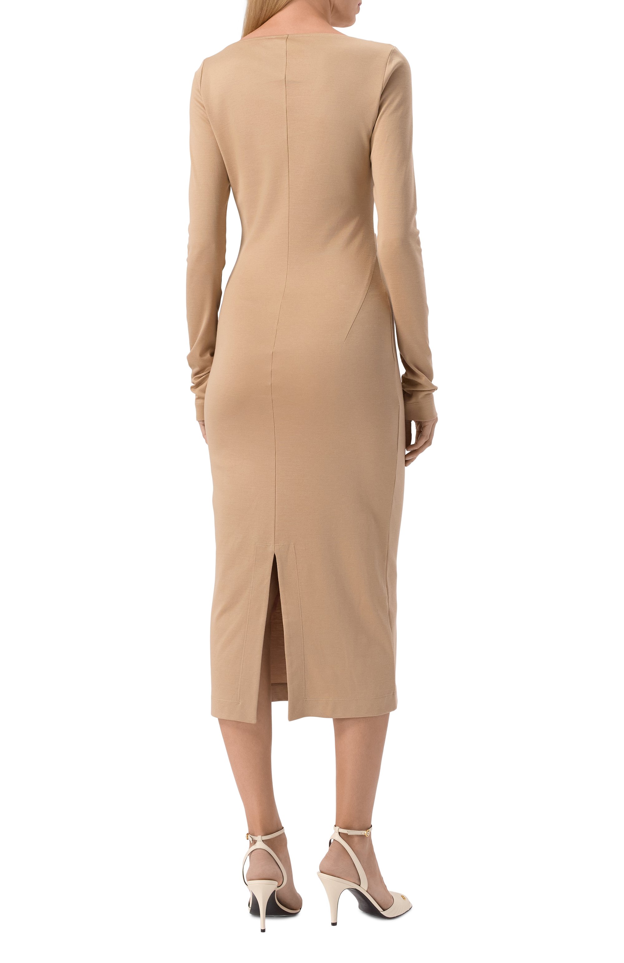 Платье из шелка и хлопка MVST, арт. 25E/X2P/0/H101/4837, фото 4