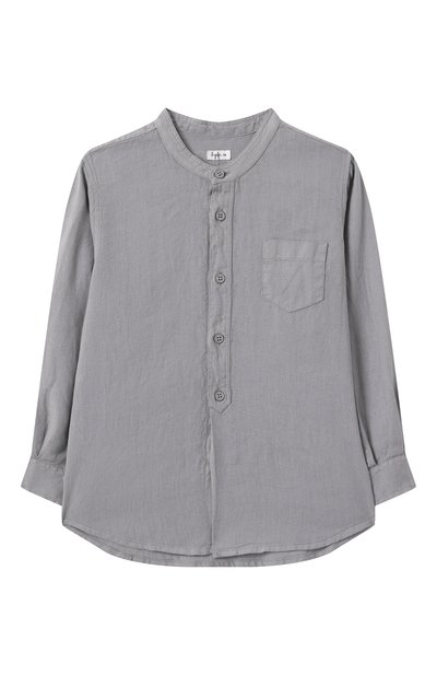 Льняная рубашка IL GUFO, арт. P25CL016L6006/5A-8A