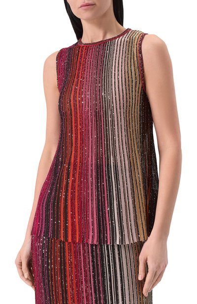 Топ из вискозы MISSONI, арт. DS25SK0U/BK042D, фото 3