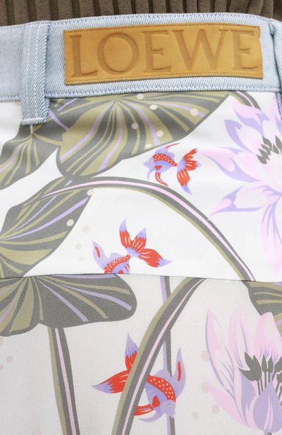 Шелковая юбка LOEWE, арт. S616344X12, фото 5