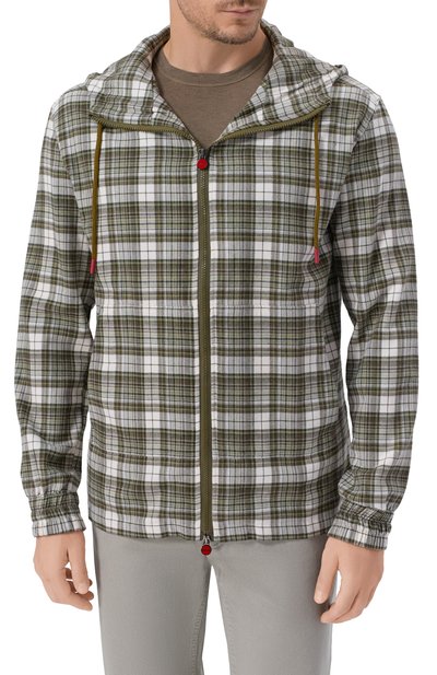 Хлопковая куртка-рубашка KITON, арт. UMC010H0907202, фото 3