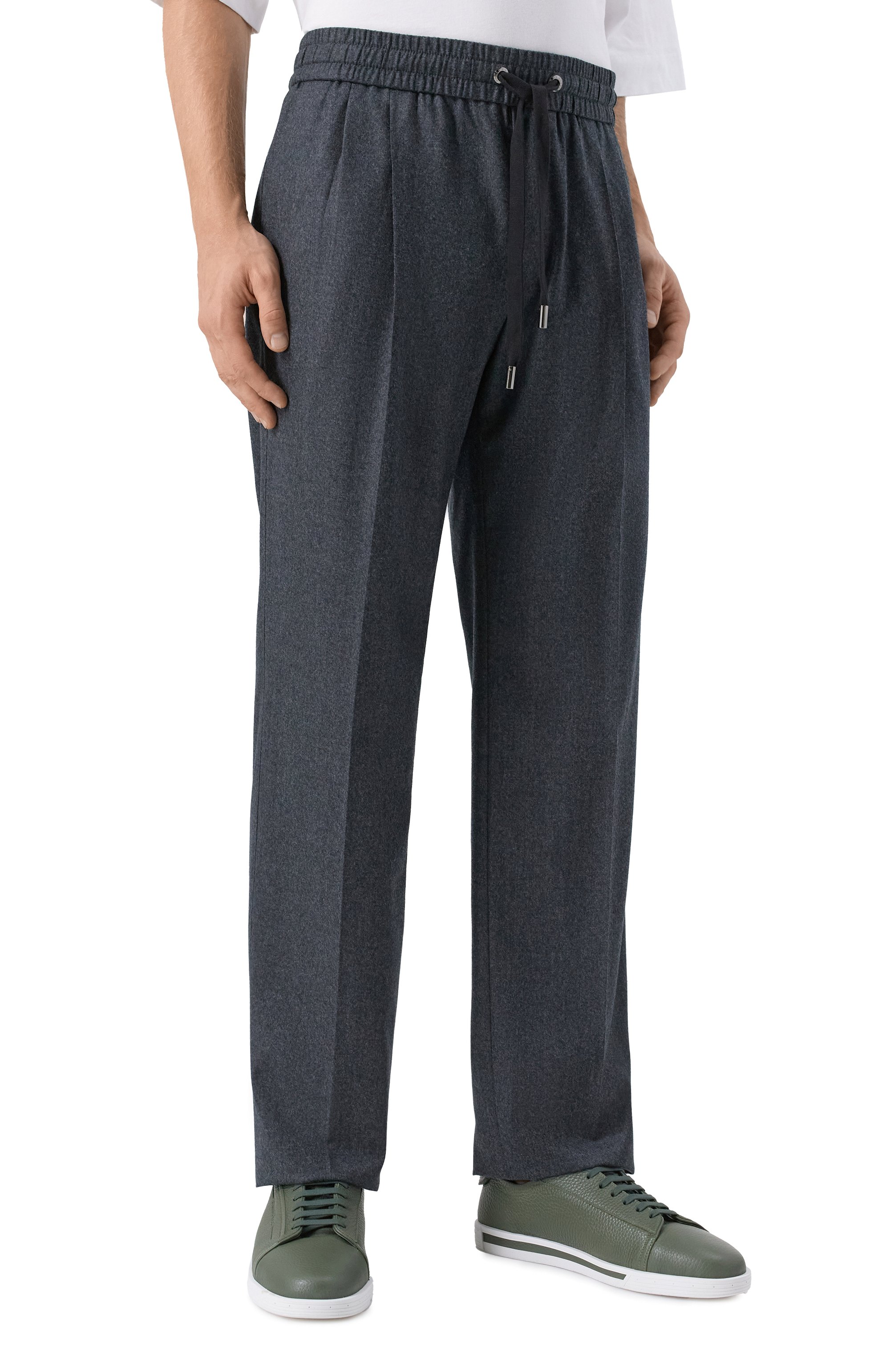 Шерстяные брюки DOLCE & GABBANA, арт. GP0D7T/GI251, фото 3