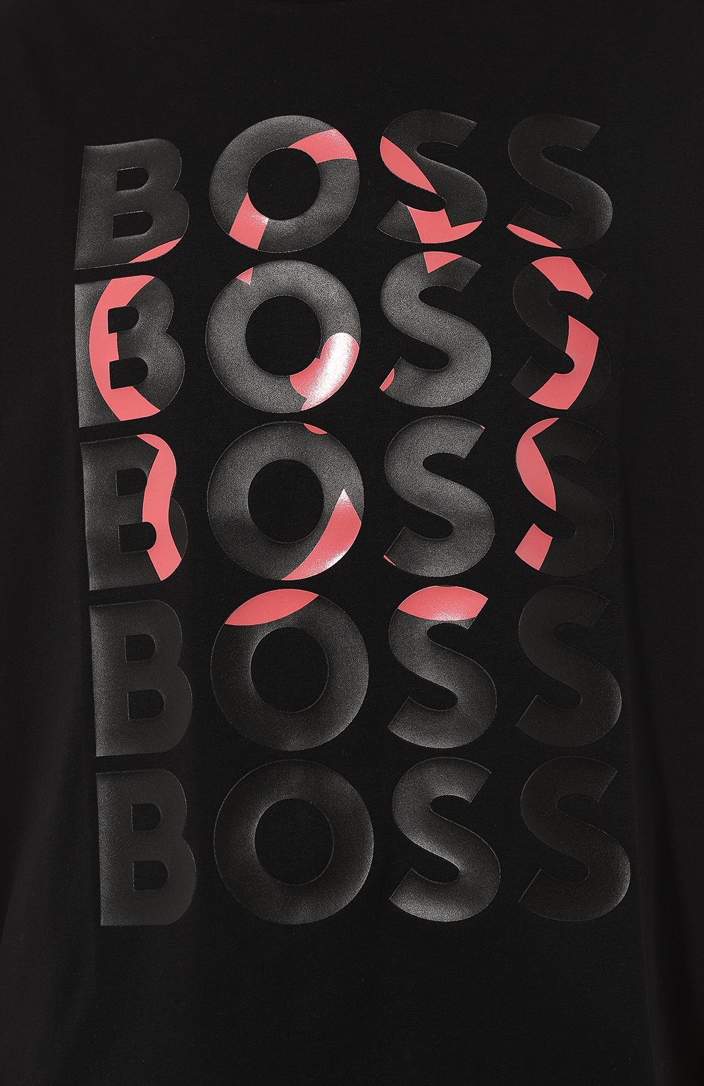 Хлопковая футболка BOSS, арт. 50496497, фото 5