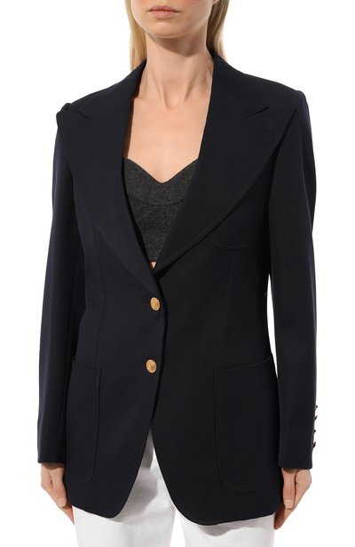 Шерстяной жакет GUCCI, арт. 577307 ZAA7N, фото 3