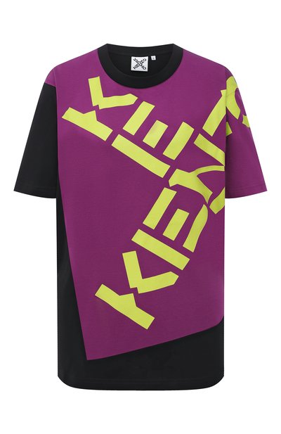 Женская хлопковая футболка kenzo sport KENZO, арт. FB62TS6524SJ
