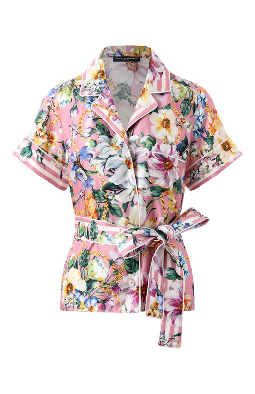 фото Шелковая блузка dolce & gabbana