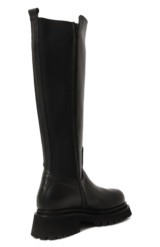 Кожаные сапоги Ulrika Nude of Scandinavia Чёрный, фото 5