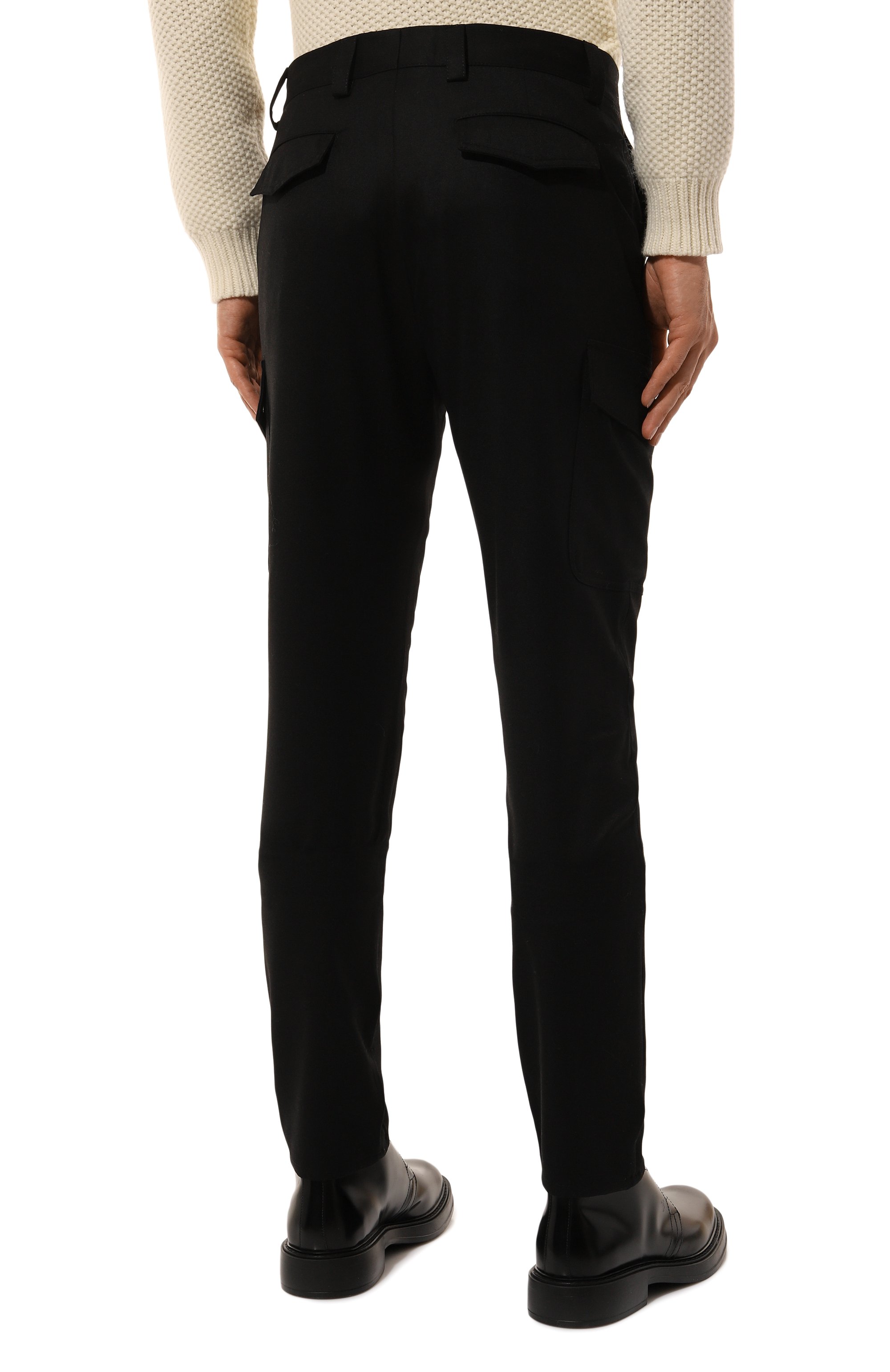 Шерстяные брюки-карго BRUNELLO CUCINELLI, арт. ME226E1890, фото 4