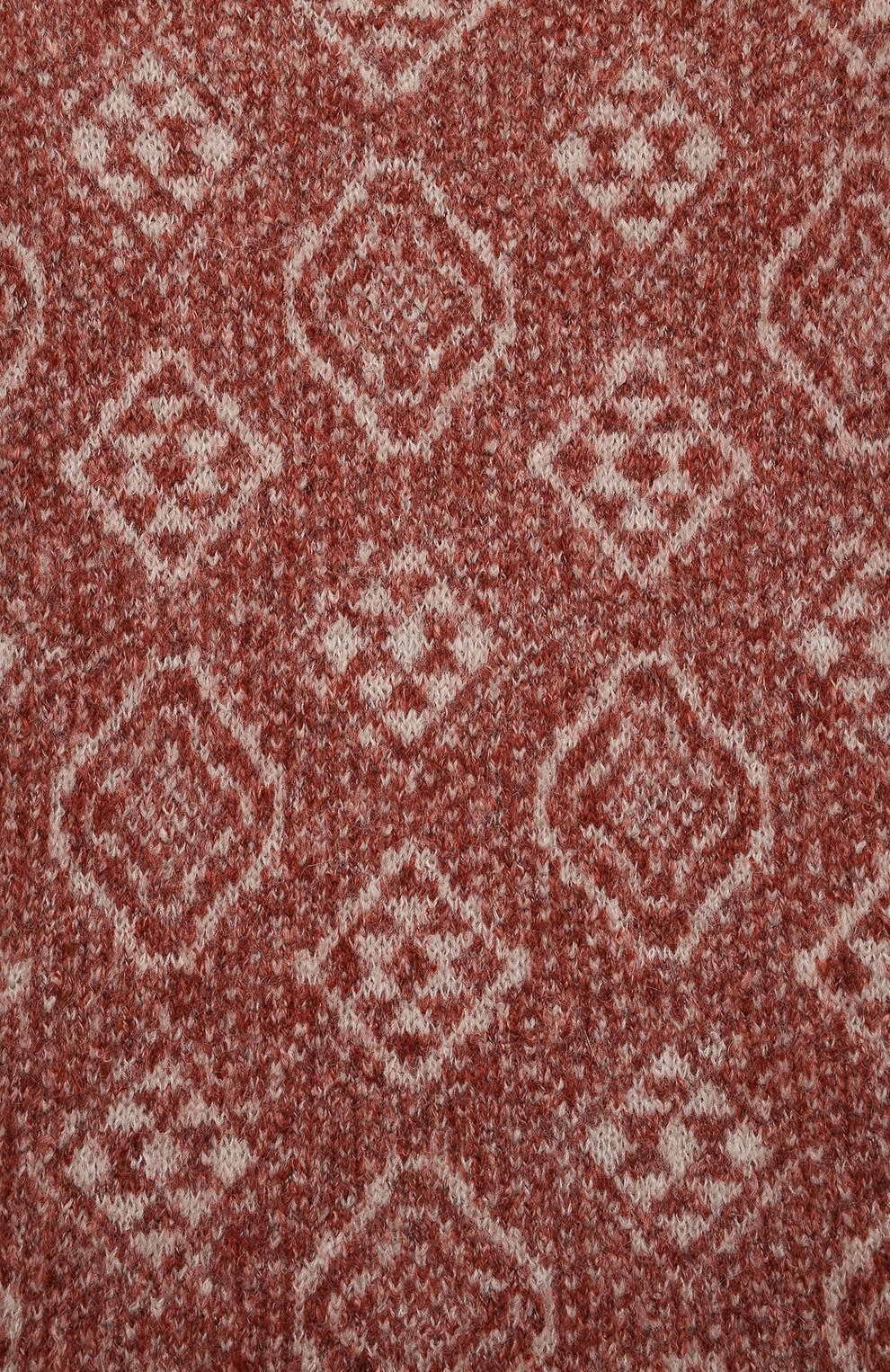 Свитер из шерсти и хлопка BRUNELLO CUCINELLI бордового цвета по цене 76050 руб., арт. BS0M74200B, фото 3 Свитер из шерсти и хлопка BRUNELLO CUCINELLI, арт. BS0M74200B, фото 3