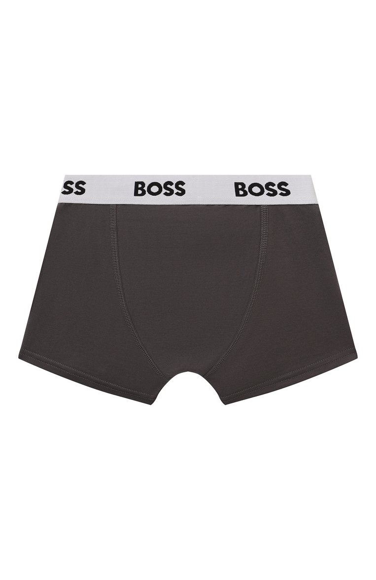 Детские комплект из двух боксеров BOSS разноцветного цвета, арт. J50974 | Фото 5 (Материал внешний: Хлопок; Рукава: Короткие; Материал сплава: Проставлено; Драгоценные камни: Проставлено; Ростовка одежда: 5 лет | 110 см, 13 - 15 лет | 158 см, 16 лет | 164 см, 12 лет | 152 см, 7 лет | 122 см, 9 лет | 134 см)