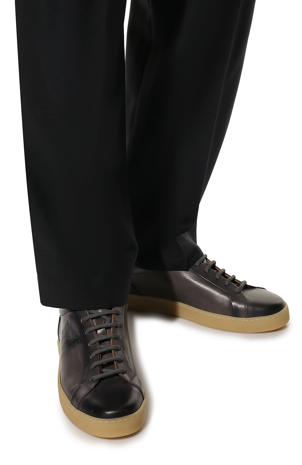 Кожаные кеды MORESCHI, арт. 44051/CQ/Y0RK, фото 3