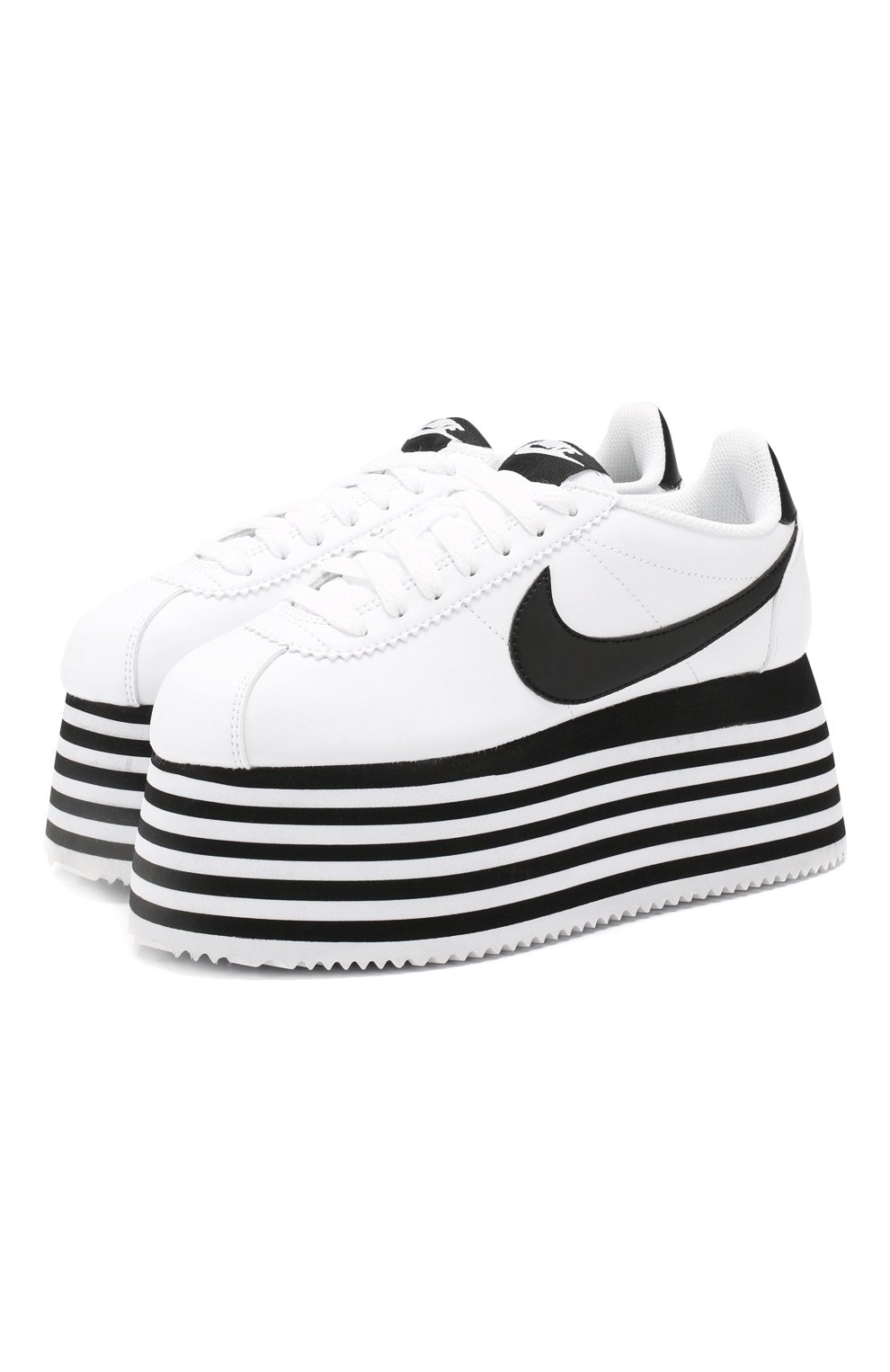 Кожаные кеды cortez comme des garcons x nike NIKE, арт. GB-K121-001, фото 1