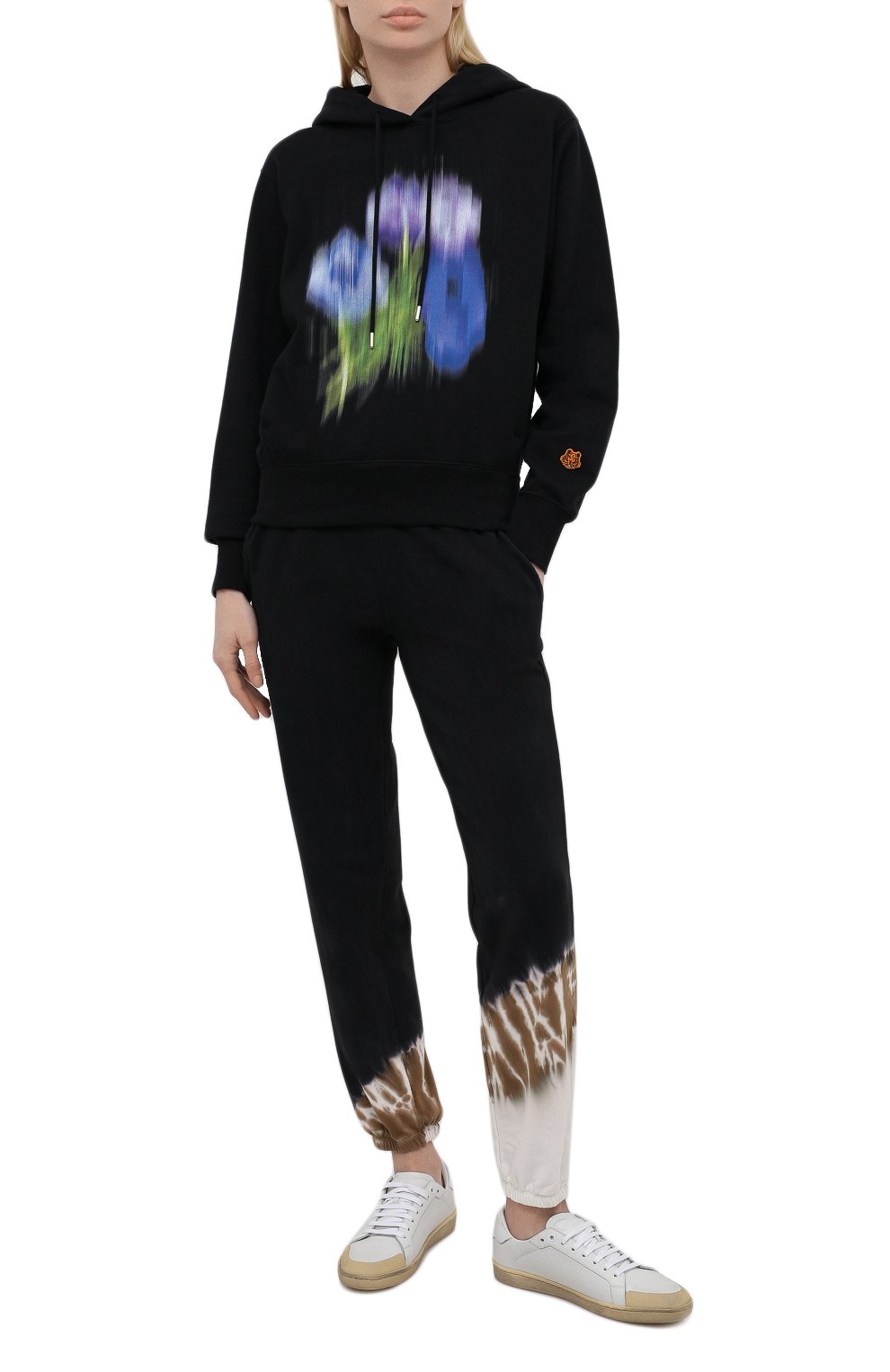 Хлопковые джоггеры ELECTRIC AND ROSE разноцветного цвета по цене 22500 руб., арт. LFBT20-ECH0, фото 2 Хлопковые джоггеры ELECTRIC AND ROSE, арт. LFBT20-ECH0, фото 2