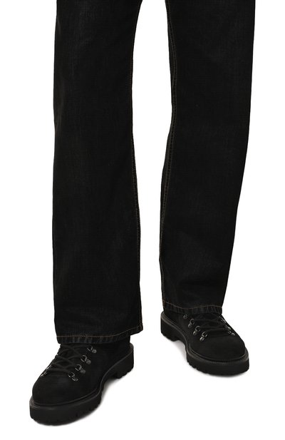 Замшевые ботинки s.moritz MILLE 885, арт. SM0RITZ G0RAIN DEEP NAVY/FUR, фото 3