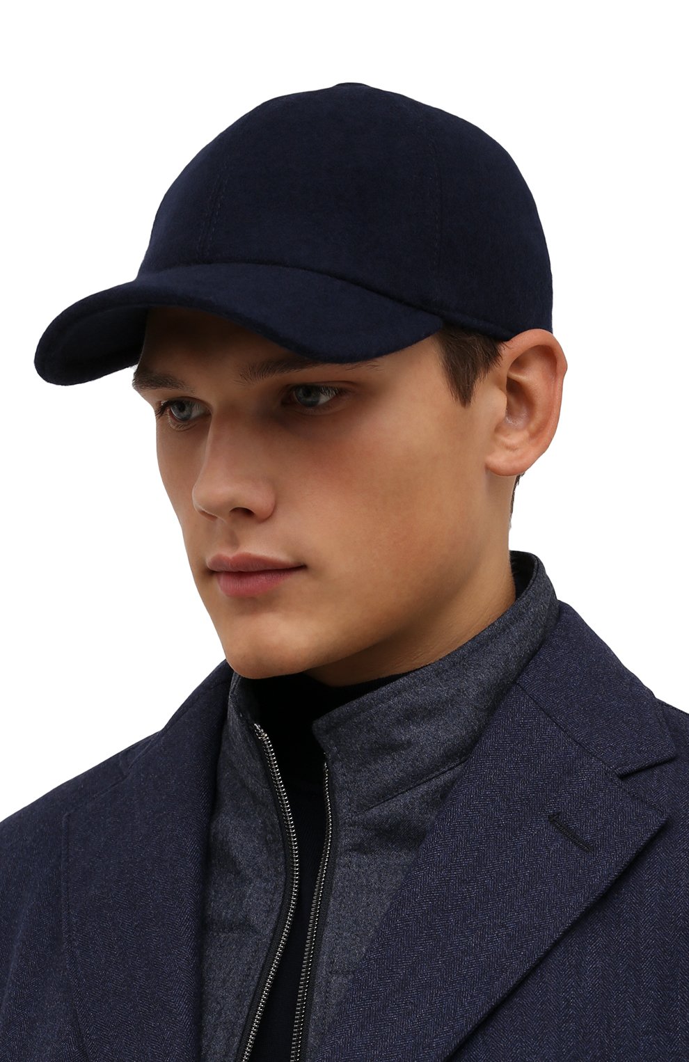 Кашемировая бейсболка FEDELI, арт. 4UI00801, фото 2