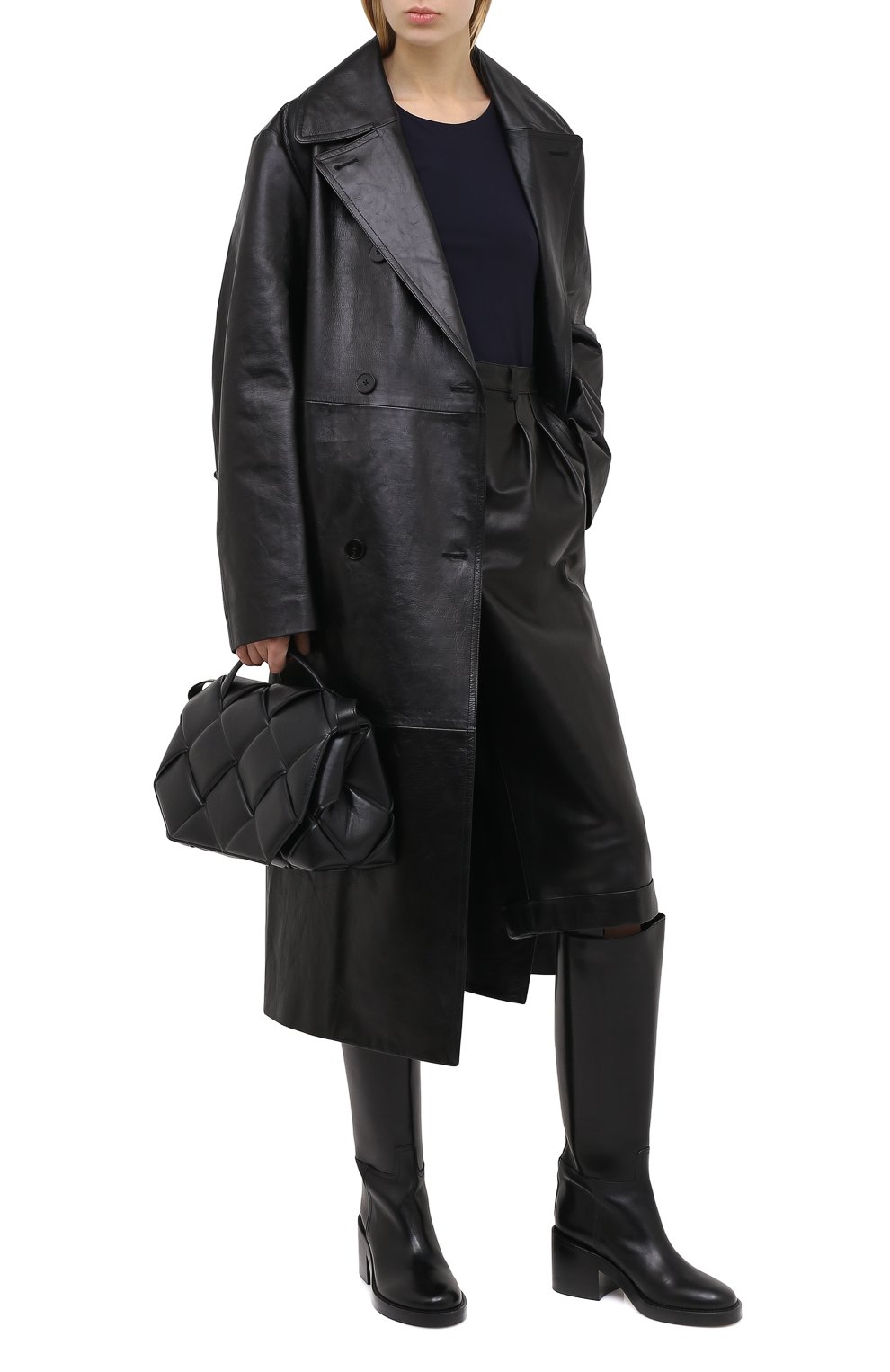 Топ JIL SANDER темно-синего цвета по цене 26350 руб., арт. JSWQ705036-WQ477108, фото 2 Топ JIL SANDER, арт. JSWQ705036-WQ477108, фото 2