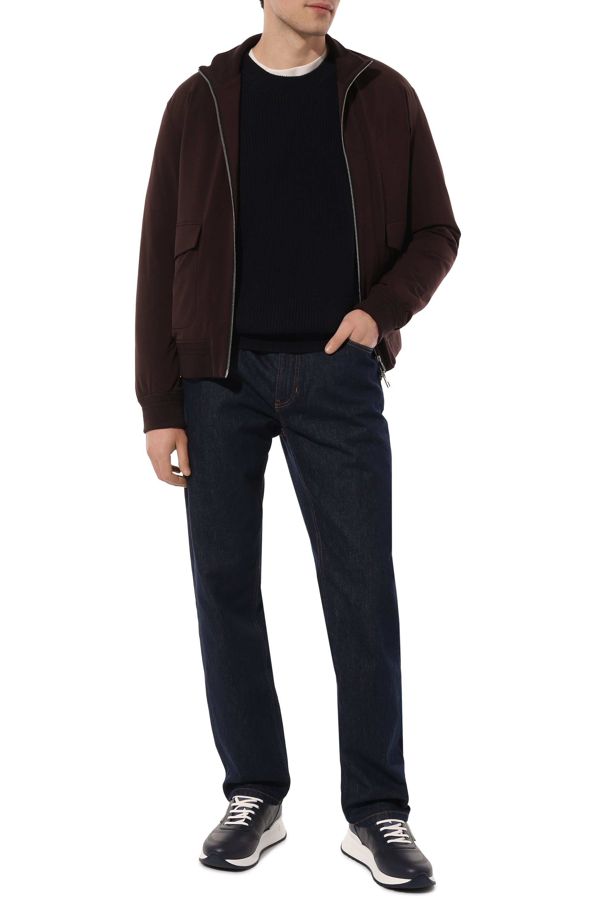 Кожаные кроссовки STEFANO RICCI, арт. UV26EG6499/WY, фото 2