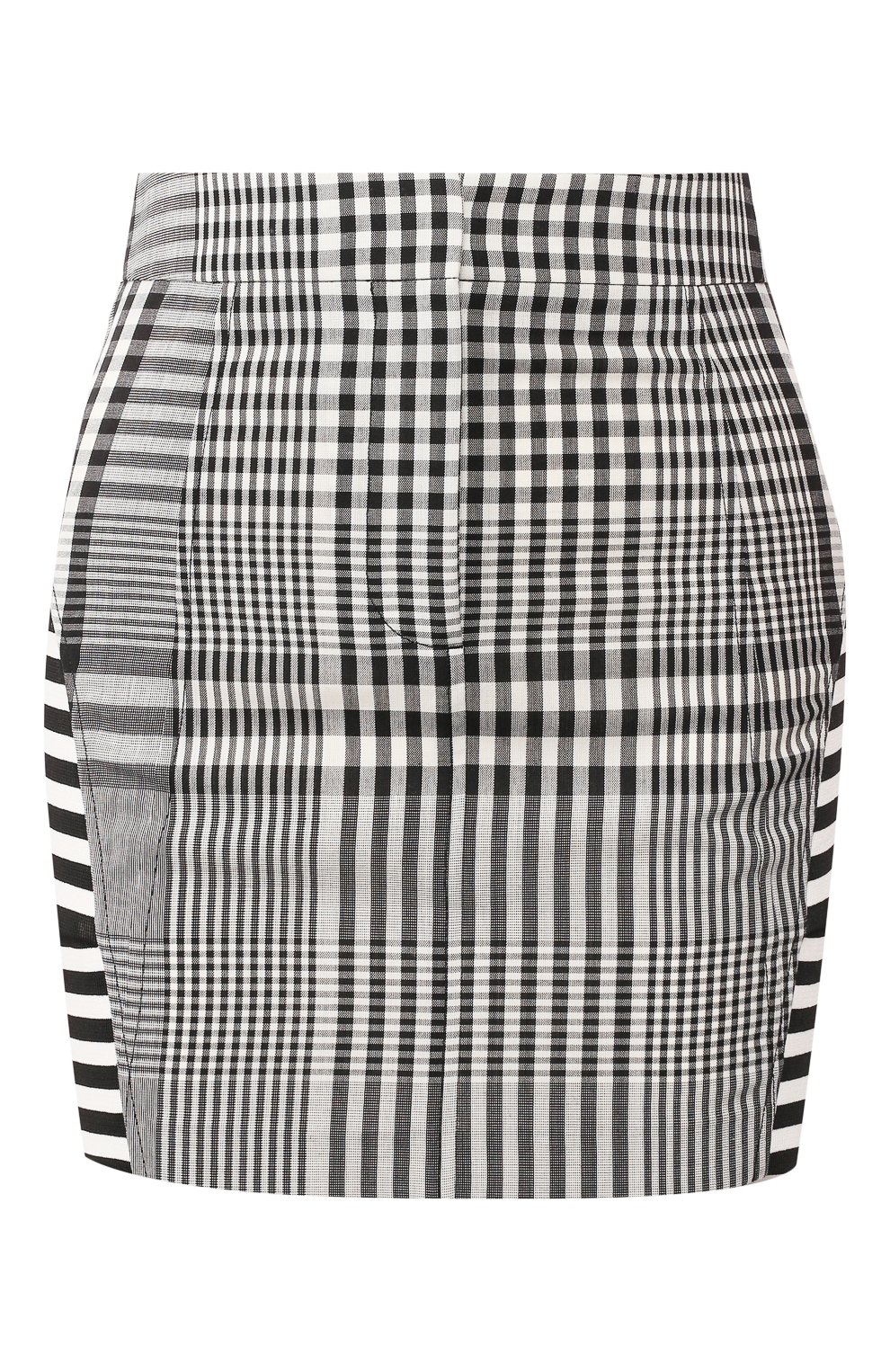 Мини-юбка BURBERRY черно-белого цвета по цене 141500 руб., арт. 4564501, фото 1 Мини-юбка BURBERRY, арт. 4564501, фото 1