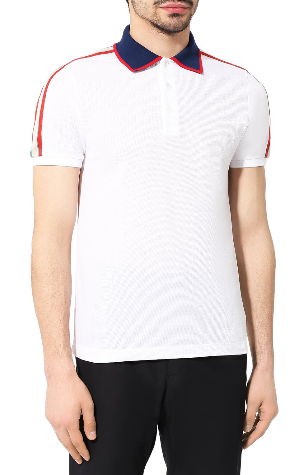 Хлопковое поло GUCCI, арт. 500972/X9M38, фото 3