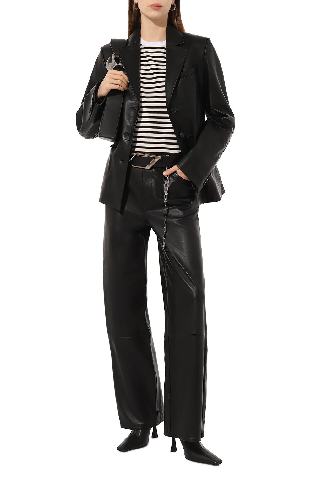 Кожаный жакет LOULOU DE SAISON, арт. ALD0, фото 2