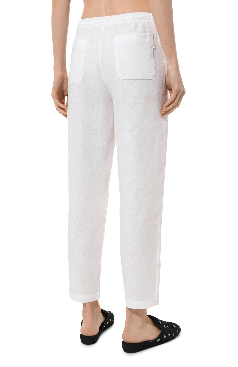 Льняные брюки DEREK ROSE, арт. 1705-VIEN001, фото 4