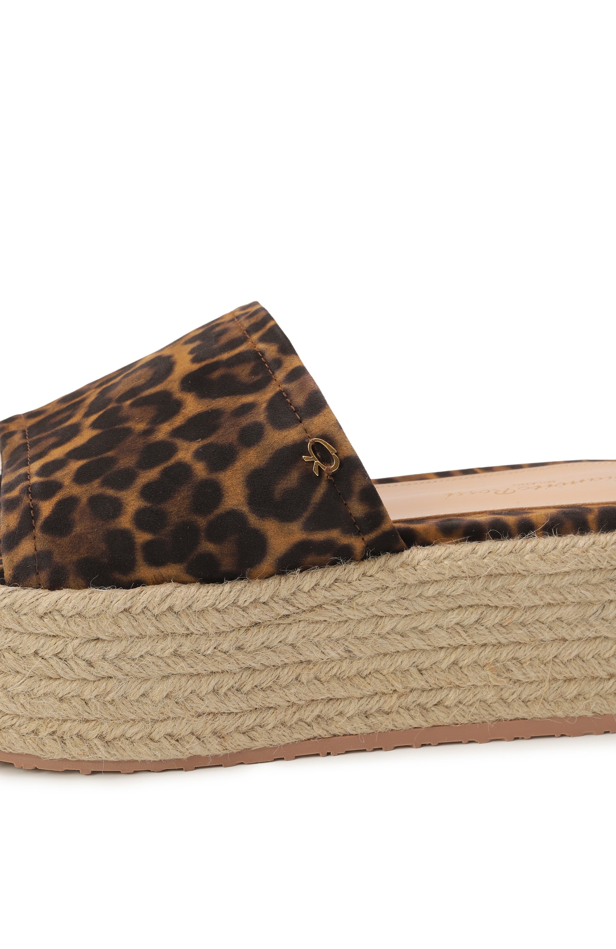 Замшевые сабо GIANVITO ROSSI леопардового цвета по цене 99500 руб., арт. G15850.40RIC.CLJALPN, фото 7 Замшевые сабо GIANVITO ROSSI, арт. G15850.40RIC.CLJALPN, фото 7