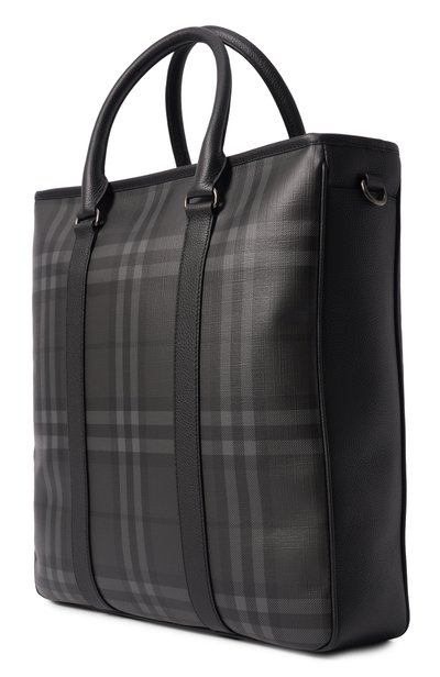 Сумка BURBERRY темно-серого цвета по цене 199500 руб., арт. 8128046, фото 3 Сумка BURBERRY, арт. 8128046, фото 3