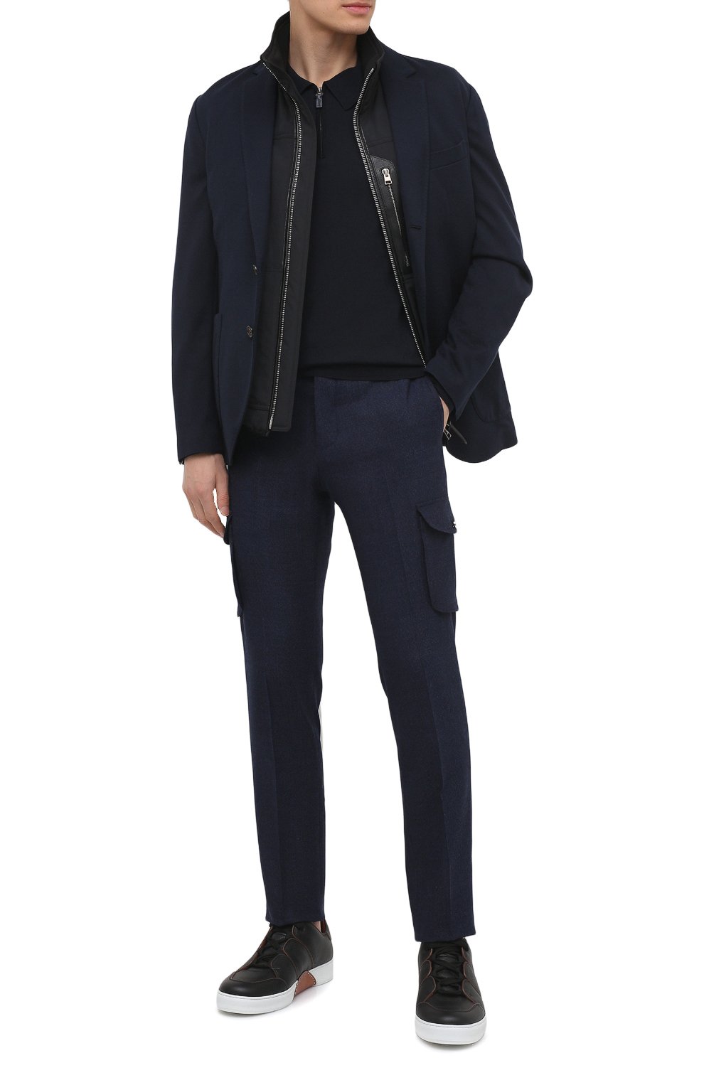 Шерстяное поло BRIONI, арт. UMS10L/0ZK28, фото 2