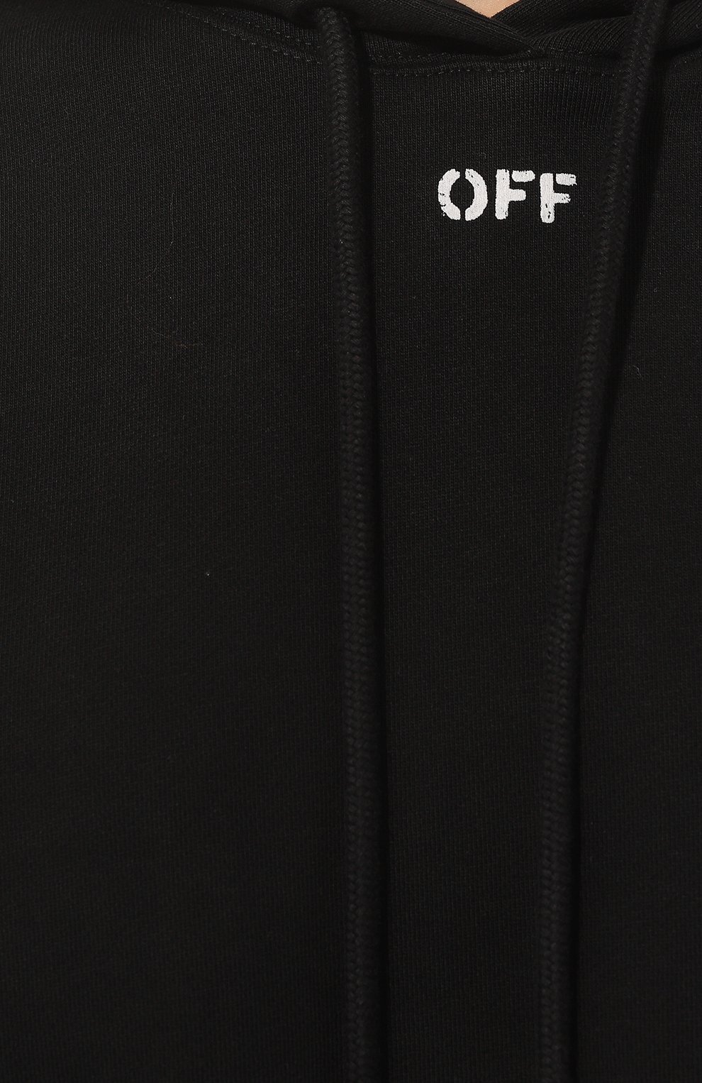 Хлопковое худи OFF-WHITE, арт. OWBB016C99JER0011001, фото 5