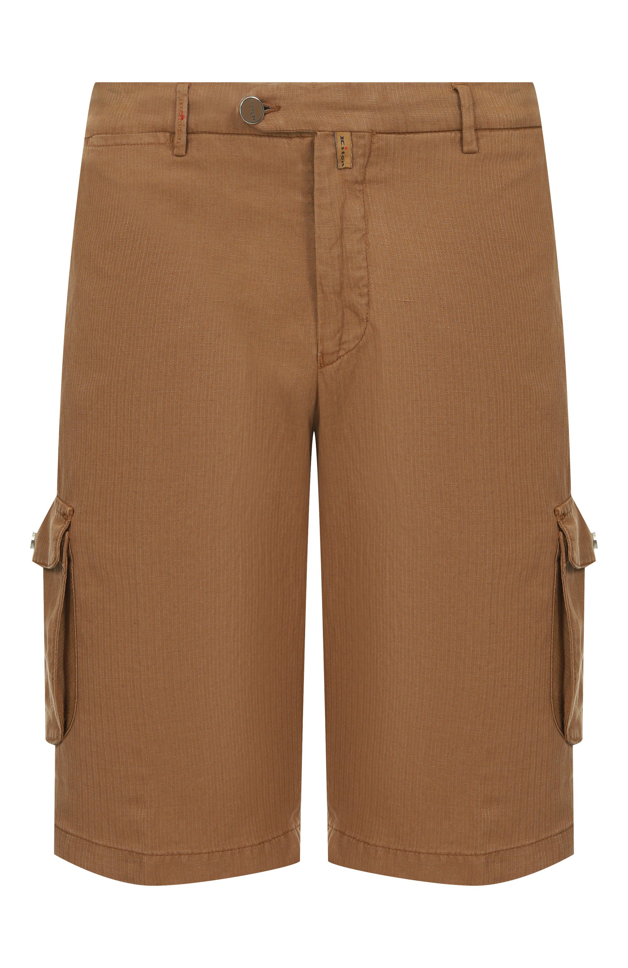 Шорты из лиоцелла и хлопка KITON, арт. UFPPBK0654F07, фото 1