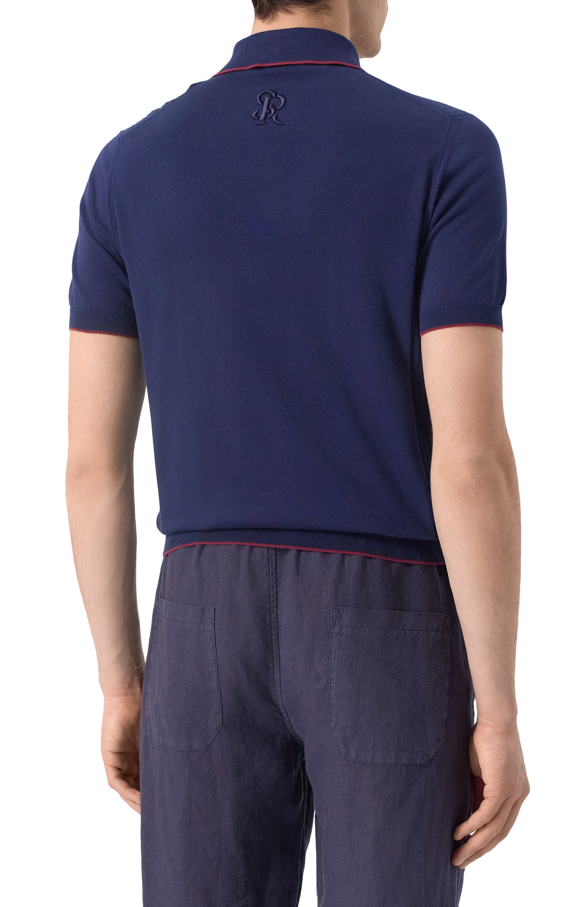 Хлопковое поло STEFANO RICCI, арт. K616410P31/F25116, фото 4