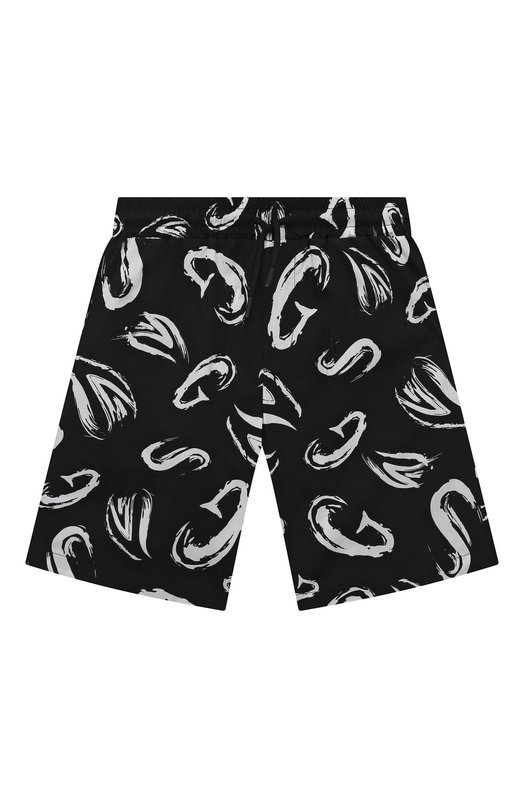 

Хлопковые шорты MSGM kids, Чёрный