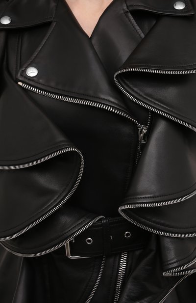 Кожаный жилет ALEXANDER MCQUEEN, арт. 668441/Q5AGI, фото 5