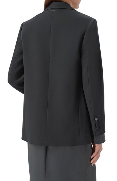 Шерстяной жакет AGNONA темно-зеленого цвета по цене 353500 руб., арт. TX1002E/UW022E, фото 4 Шерстяной жакет AGNONA, арт. TX1002E/UW022E, фото 4