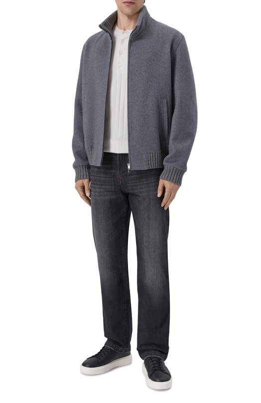 Джемпер из кашемира и шелка Brioni UMFW0L/PDK04 Белый  UMFW0L/PDK04 Фото 2