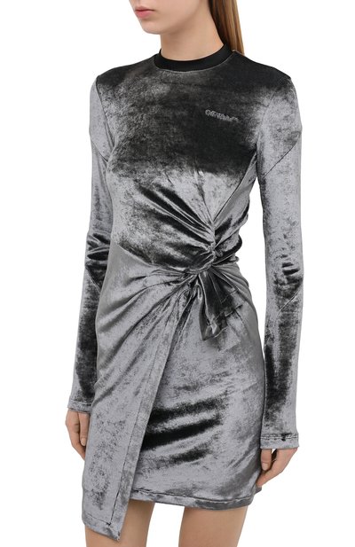 Платье OFF-WHITE, арт. 0WDB241E20FAB0010808, фото 3