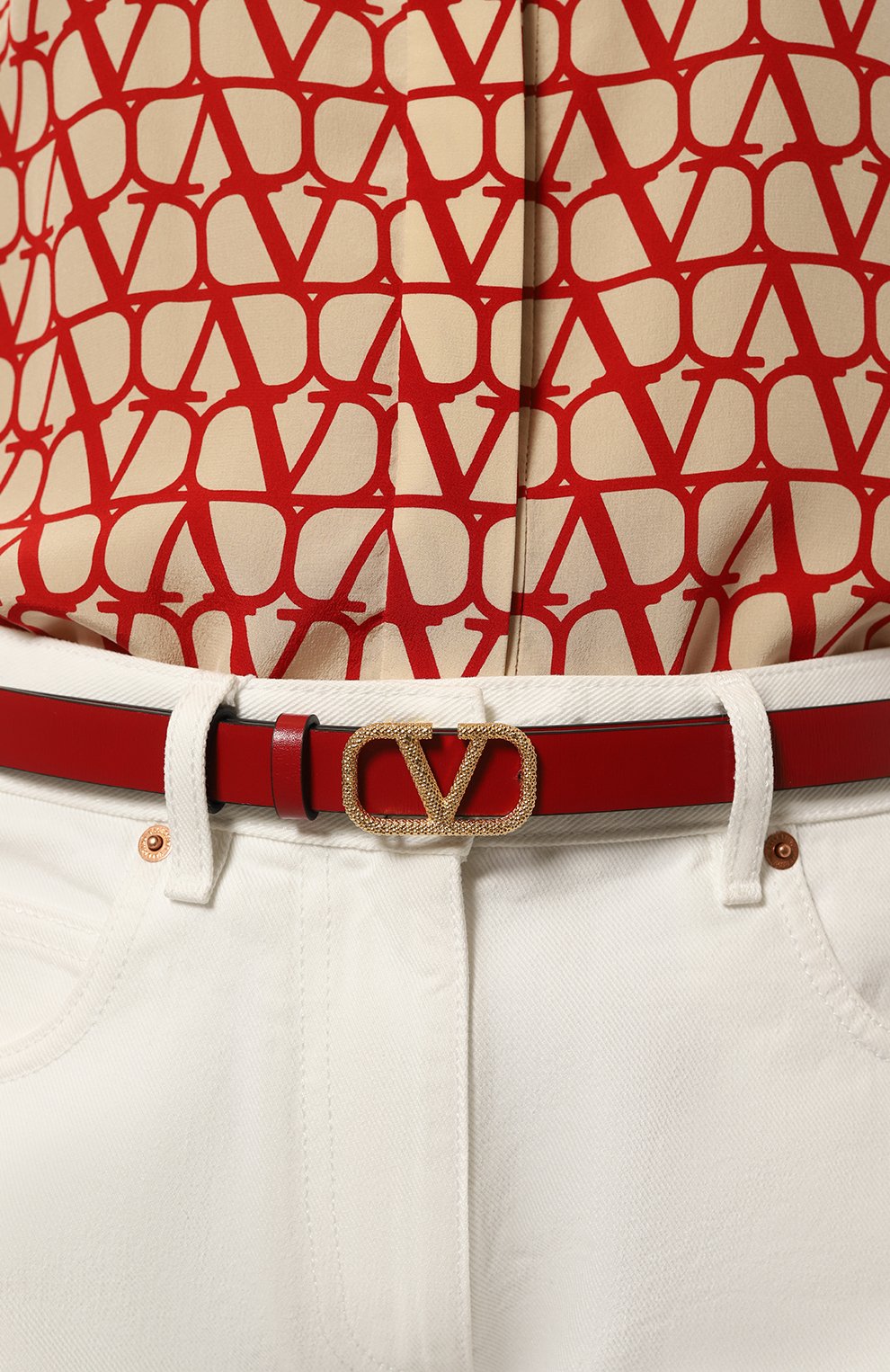 Двусторонний ремень VALENTINO, арт. 5W2T0S12/FNM, фото 3