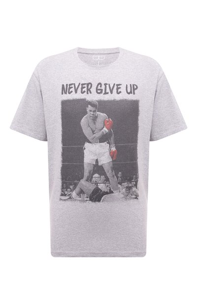 Мужская хлопковая футболка BISIBIGLIO, арт. ALI NEVER GIVE UP