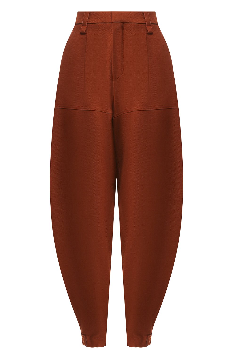 Укороченные шерстяные брюки CHLOÉ, арт. CHC18WPA75067, фото 1